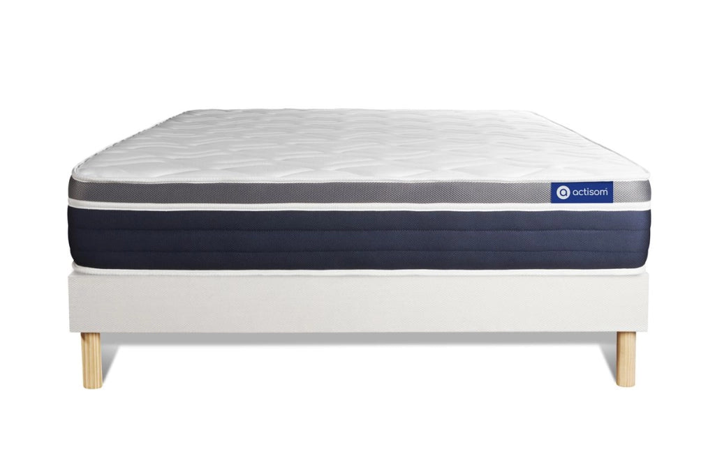 Kit rete e materasso Actimemo confort 130x200cm - Spessore : 26cm- memory foam - Moderatamente rigido