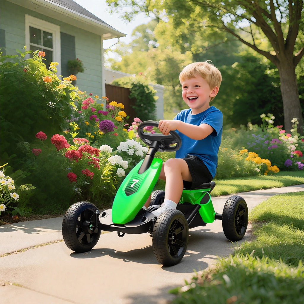 Kart a pedali per bambini ¨C zephmum ¨C verde
