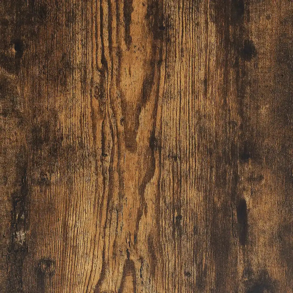 Appendiabiti a muro con lo scaffale Rovere fum¨¦ 90 x 15 x 36 cm CFW5265426