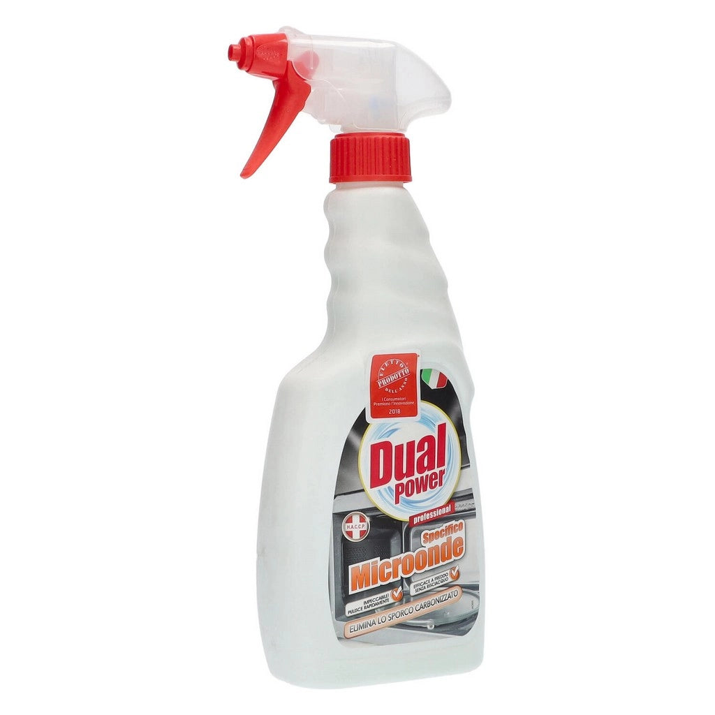 DUAL POWER SPRAY 500ML DETERGENTE SPECIFICO PER MICROONDE