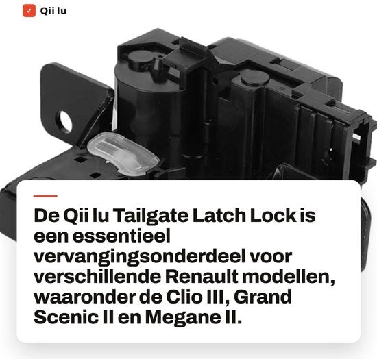 Achilleo per Portiere di Coda - Codice 8200076240 - Adatto per Renault Clio III - Robusto e Resistente alla Corrosione - Installazione Facile - Alta Affidabilità - Accessorio Perfetto