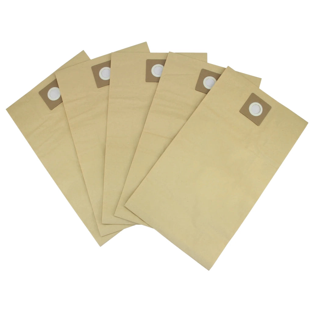 5 Sacchetti di Carta 60 litri a Doppia Parete per Aspirapolvere MAXBLAST