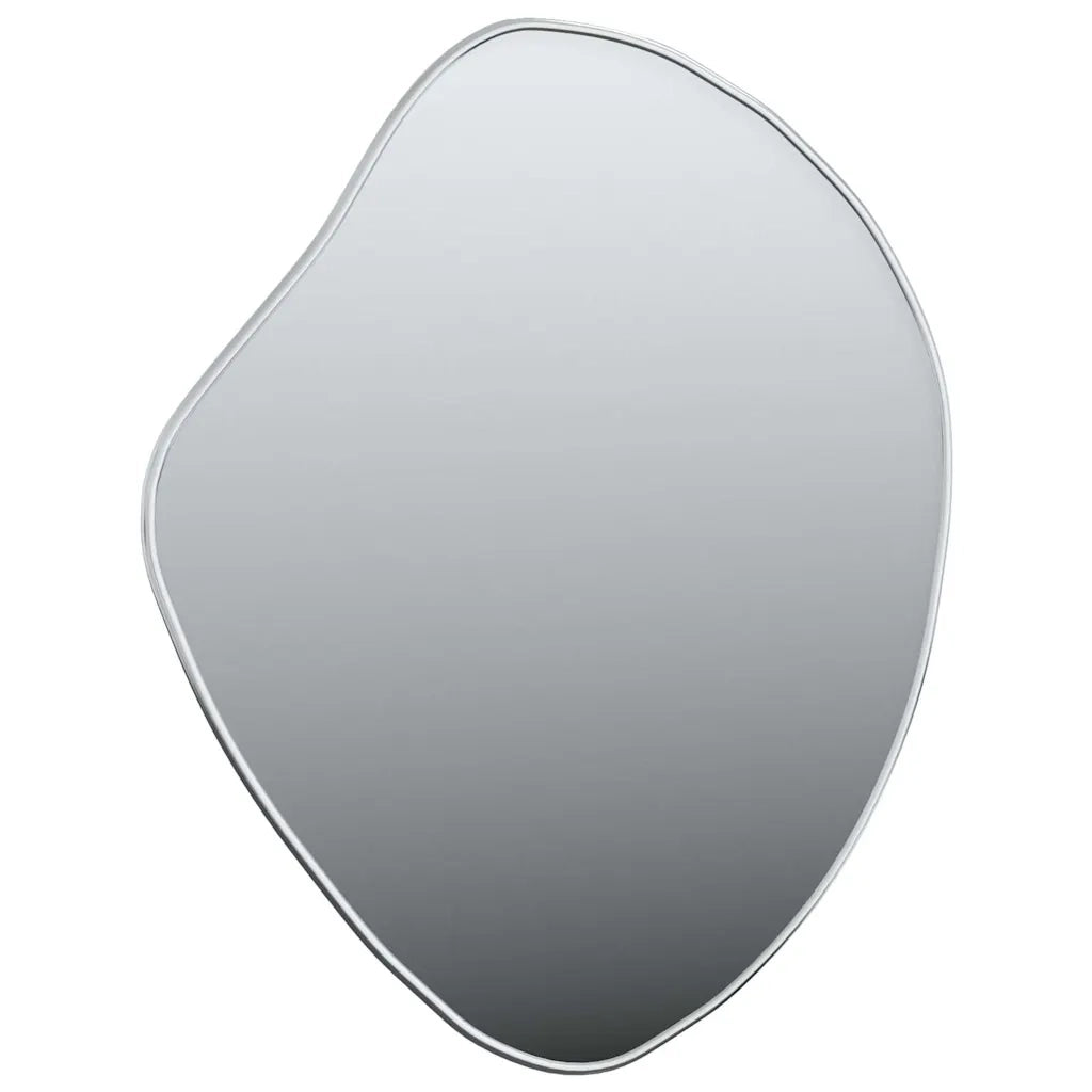 Specchio da Parete | Specchio decorativo Argento 50x40 cm