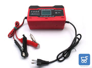 Caricabatterie Auto Moto 10A 12V/24V Mantenitore di Carica con Schermo LCD Touch Multi Protezioni 5 modalità di Ricarica - EX DEMO