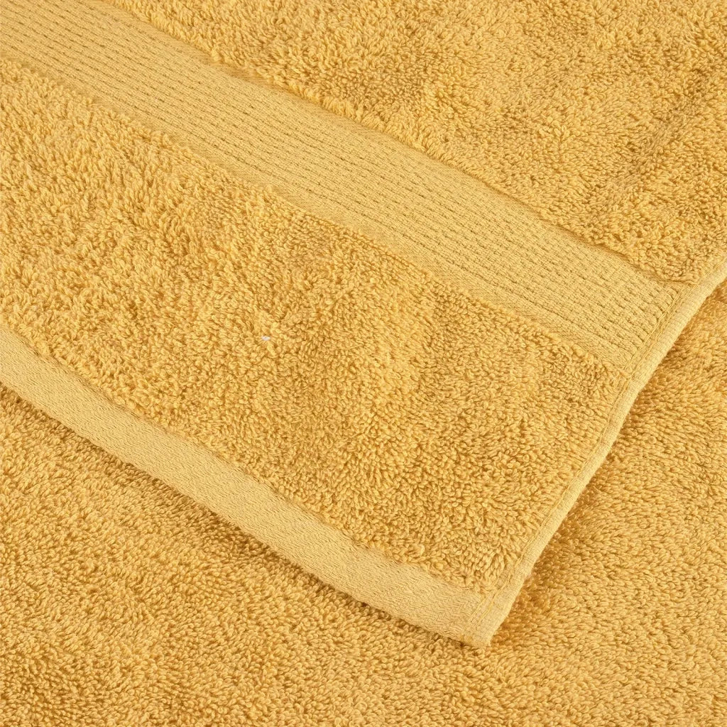 Set ASciugamani SOLUND 8 pz Oro 600 gsm 137559