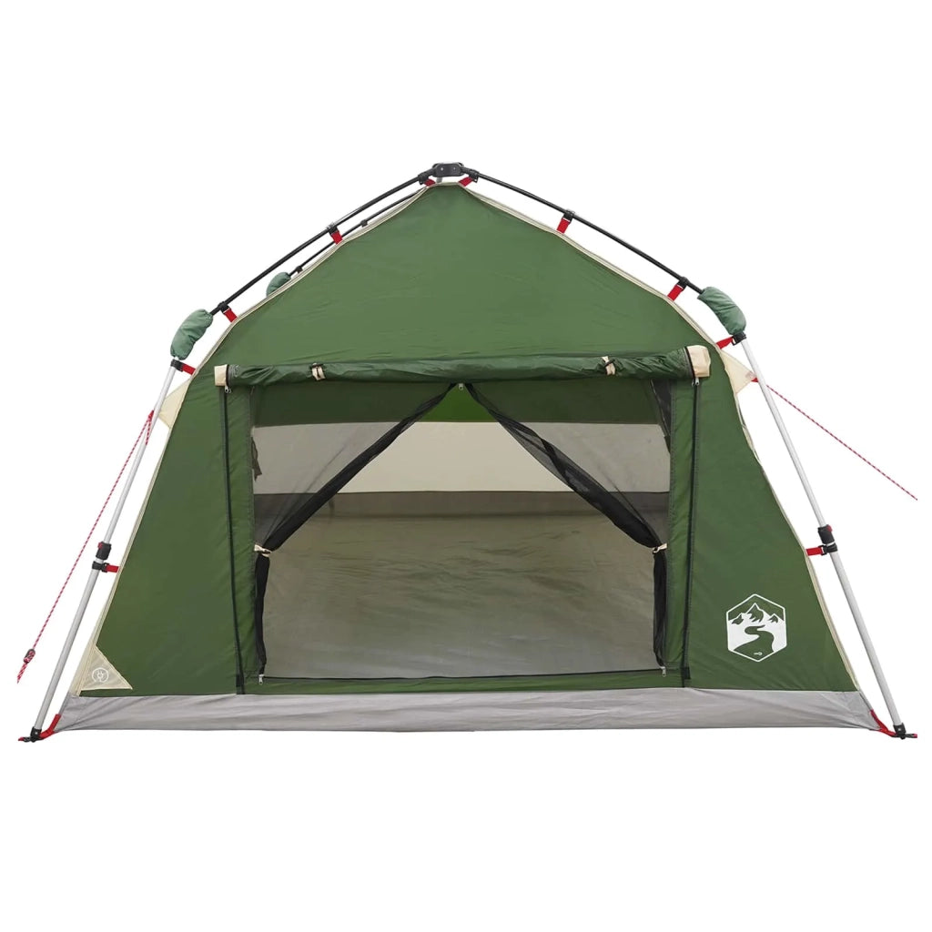 Tenda istantanea resistente all'acqua 4 persona Verde 42042270