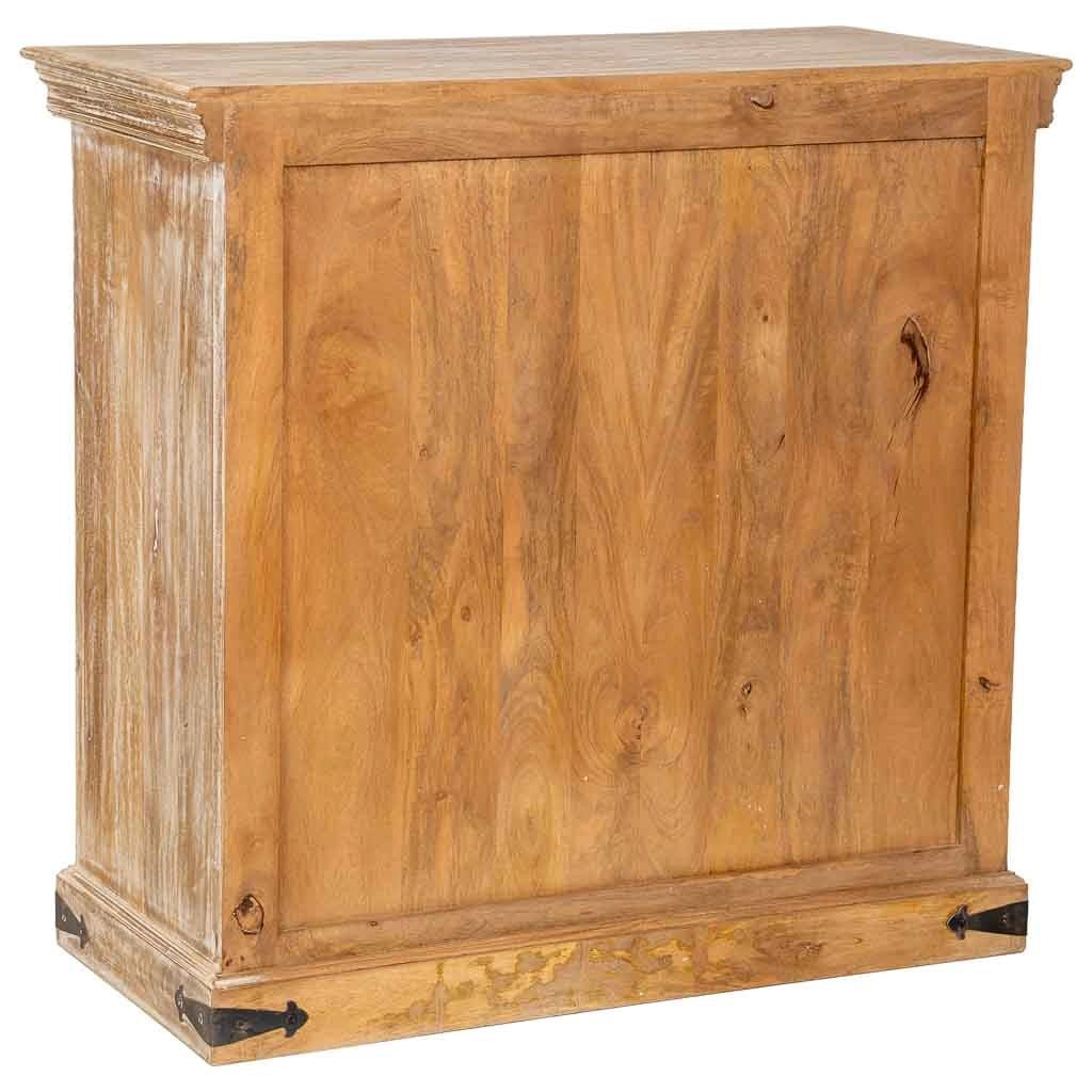 Credenza in legno beige 99x46x96h cm