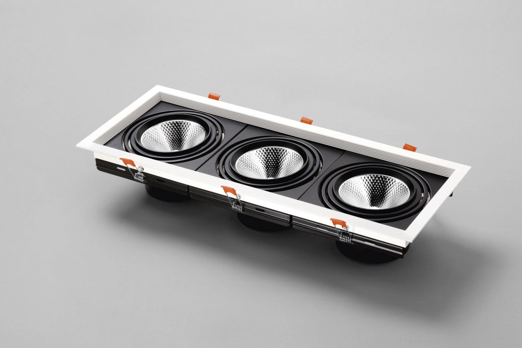 INCASSO DESTINY PER MODULO LED COMPATIBILE CON AR111 48.5X18.5CM 2 LUCI NON INCLUSE