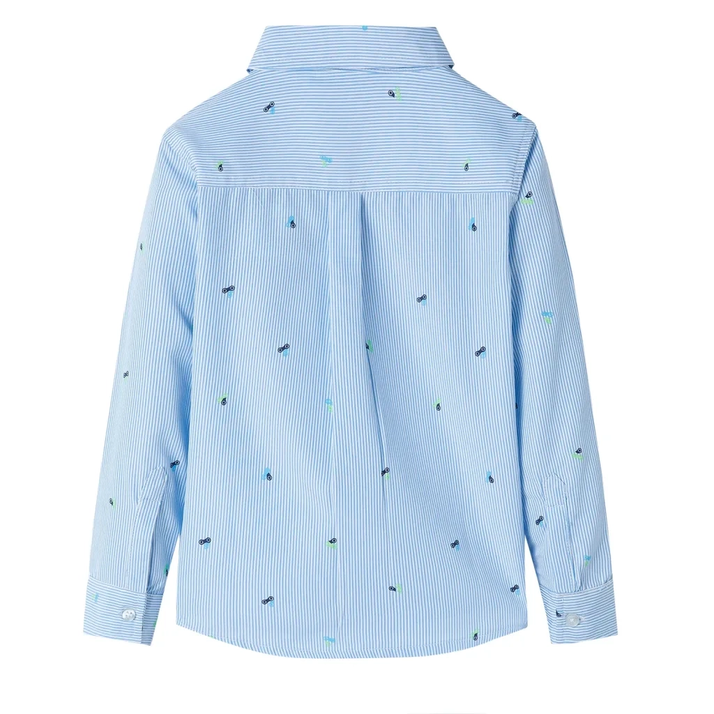 Camicia da Bambino Azzurra 92