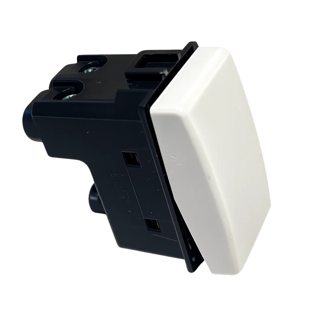 Biesse serie fom dev deviatore unipolare 16a compatibile serie bticino matix