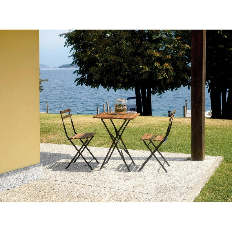 Set Bistrò Deluxe MOIA in ferro e legno
