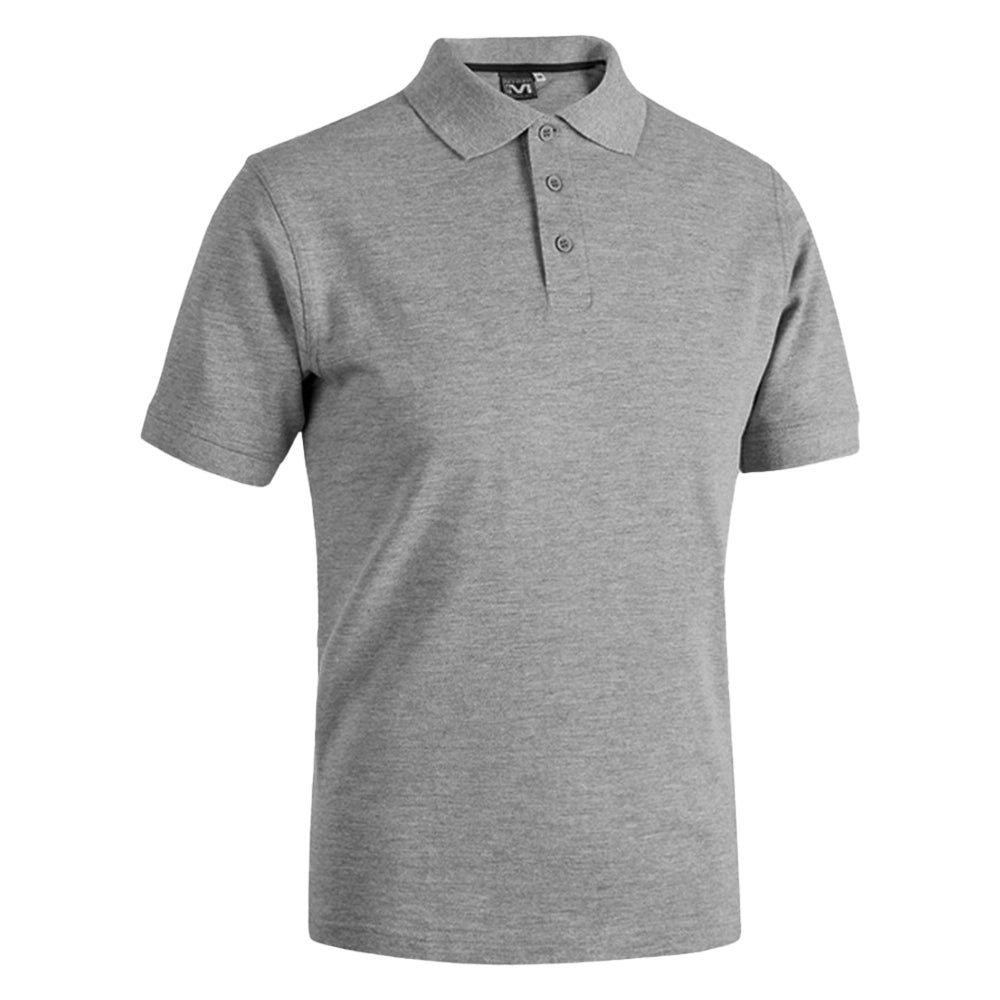 POLO 'FOX JERSEY' taglia L - grigio melange scuro  - SOCIM