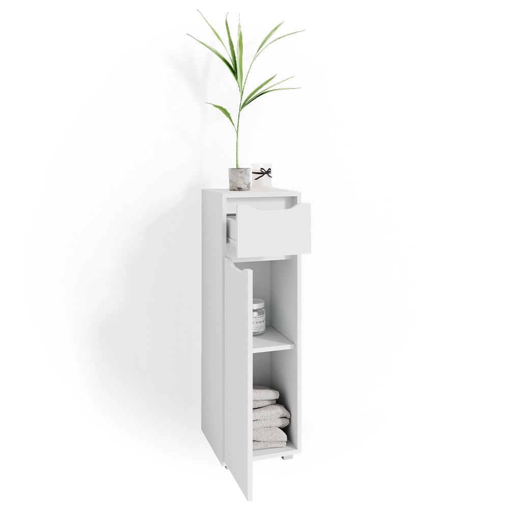 Vicco Mobiletto bagno Bianco 30 x 97.5 cm