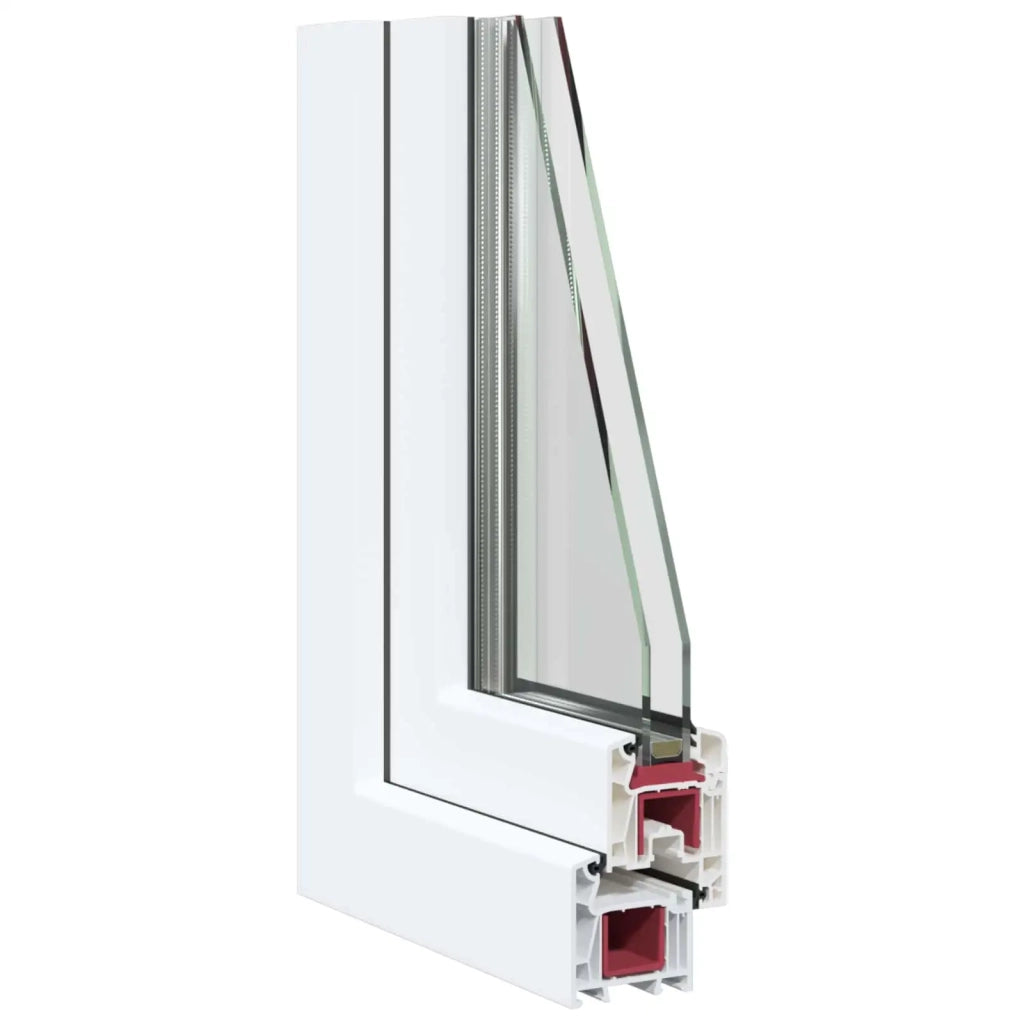 Finestra per Soffitta RISOR 90 x 70 cm PVC e Vetro Bianco 42052409