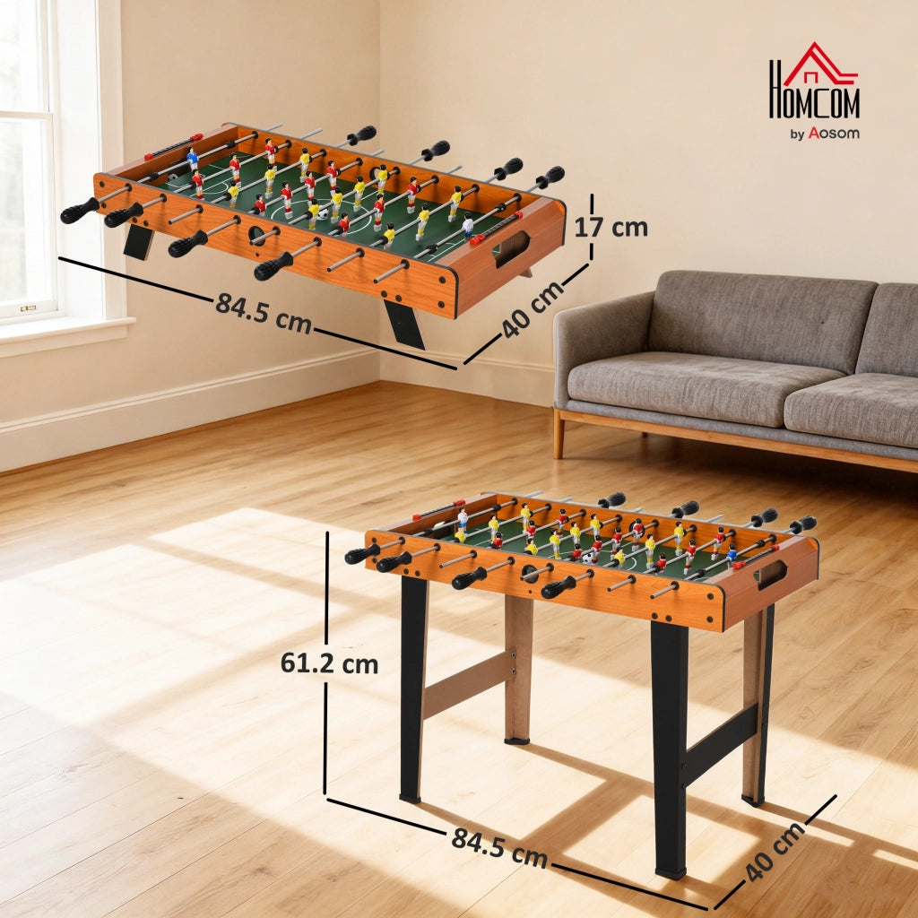 Calcio Balilla in Legno ¨C Minimal ¨C con 22 Giocatori e Accessori
