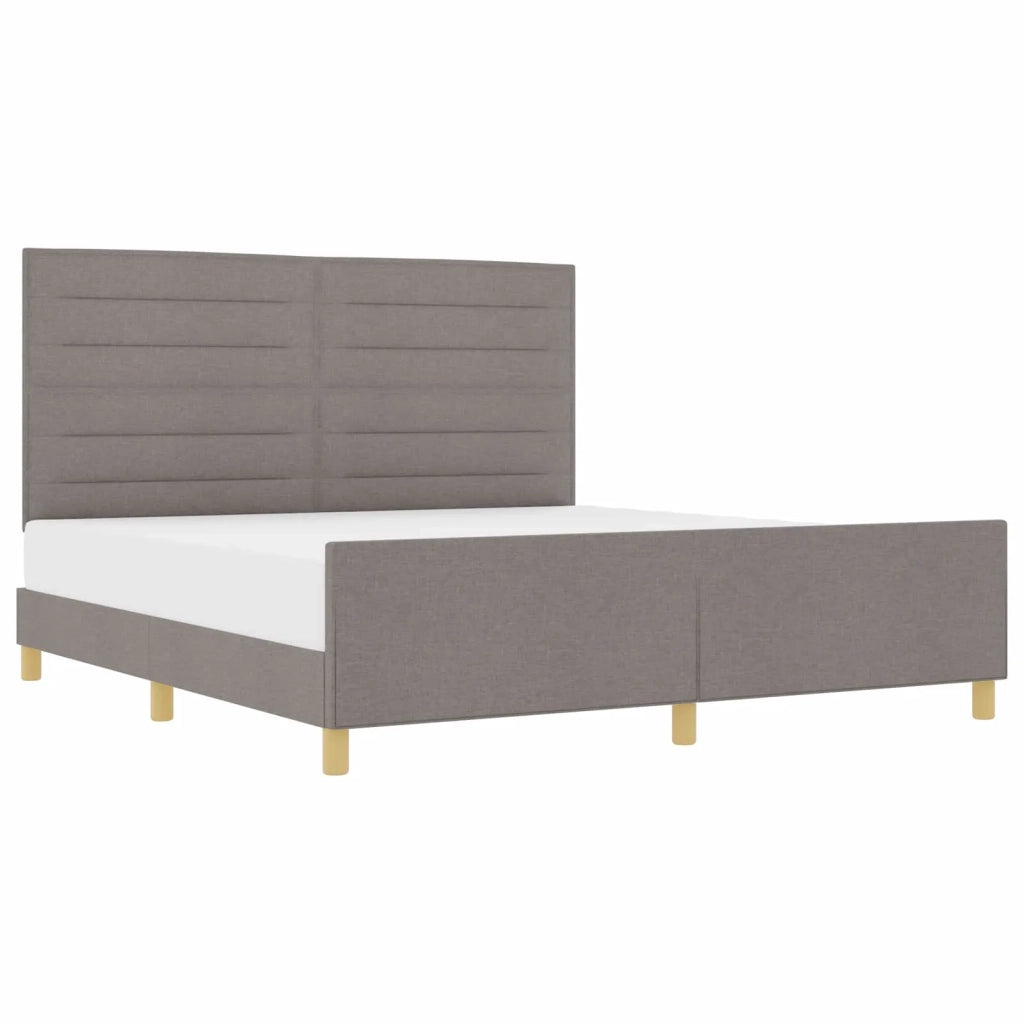 Struttura del letto con testiera Talpa 180 x 200 cm Tessuto
