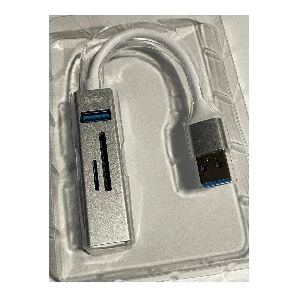 Trade Shop - Hub Usb 3.0 5 In 1 Lettore Di Memorie Pendrive Usb Computer Pc Notebook Q-hu803 -