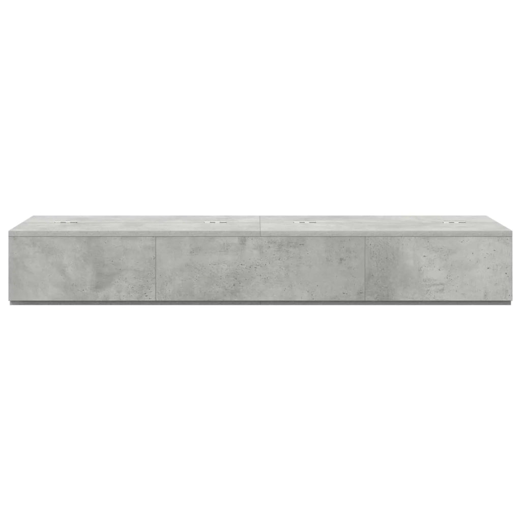 Scrivania studio Grigio Cemento 152 x 40 x 19,5 cm 8006671