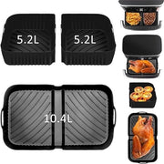 Lavaggi per Airfryer in Silicone per Lame Flexibili - 3 Pezzi