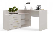 Scrivania DANY cashmere beige per ufficio e studio