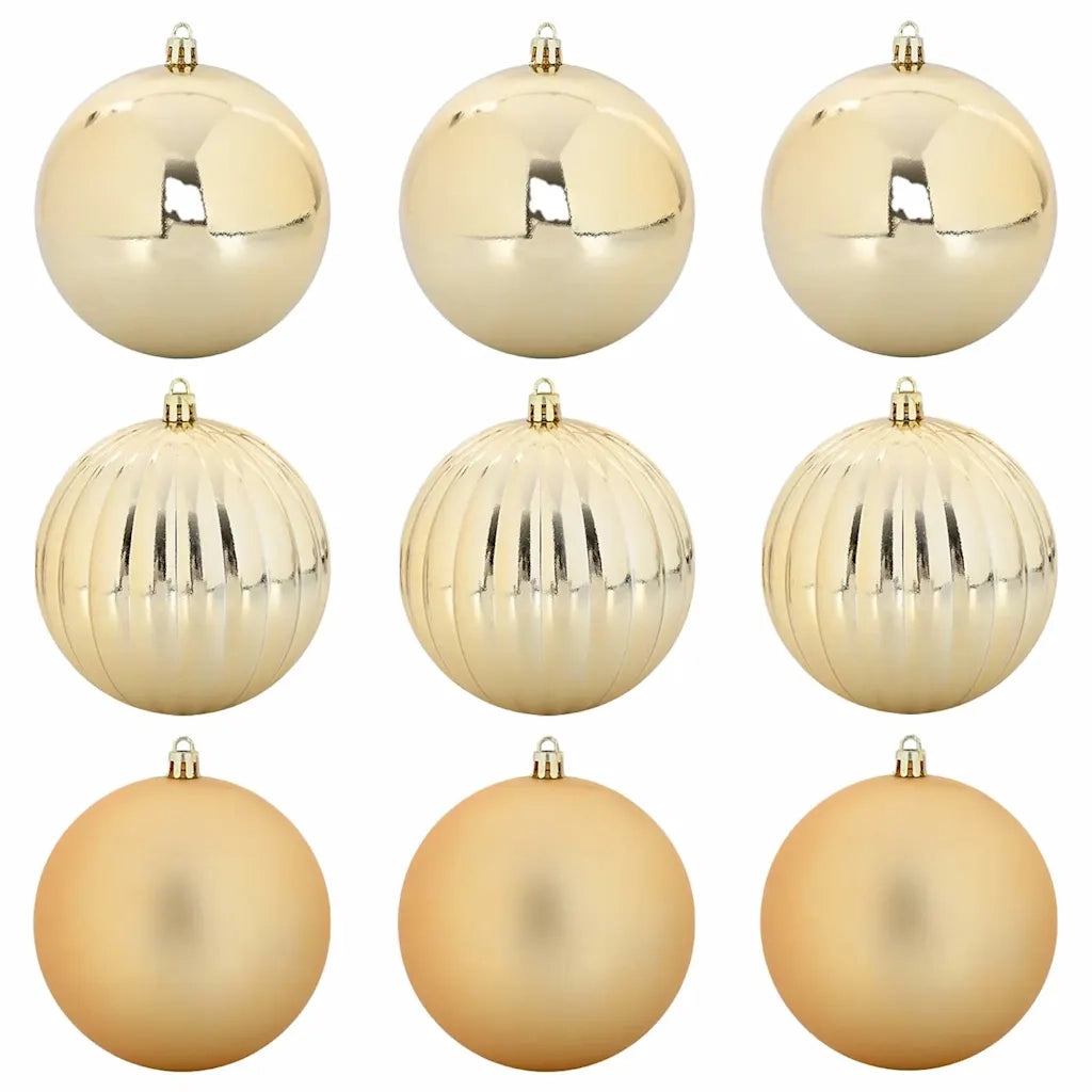 Set di palline di Natale XL 9 pcs Oro Plastica 42018870