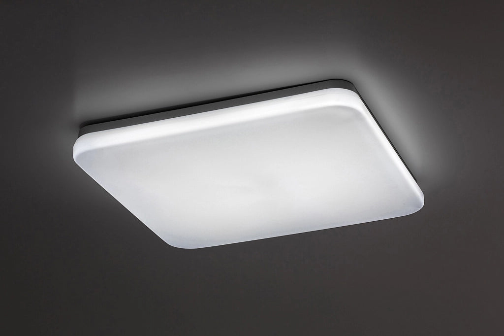 Plafoniera esterna quadrata bianca 36W IP44 Rabalux Lowar