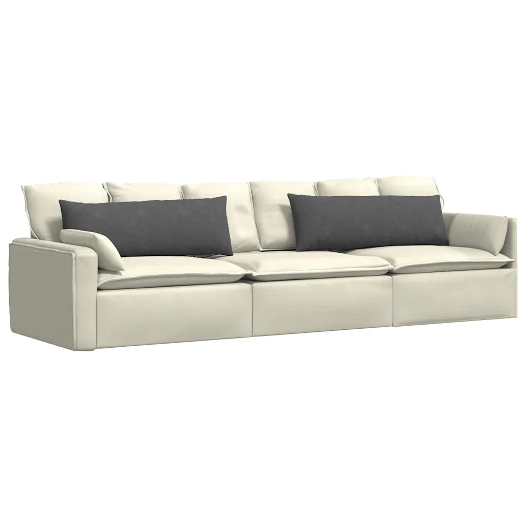 Cuscini da Divano 2 pz-Set di 2 Cuscini per Sofa Grigio scuro 120 x 40 cm 516772