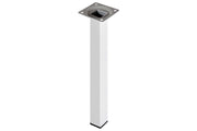 Piede Quadro Bianco 25X25.H 300 Set 5 Pezzi - Masidef