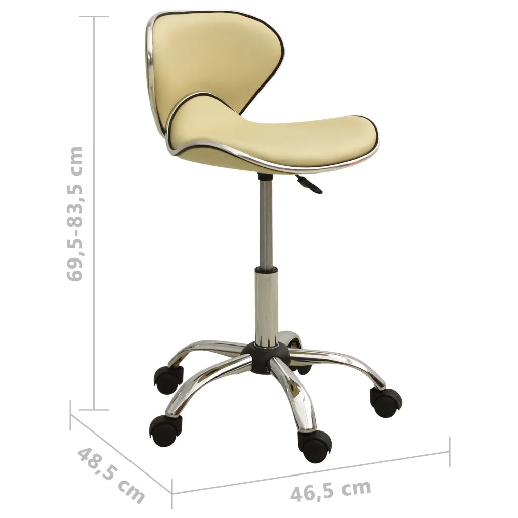 Sgabello da Salone Spa Crema in Similpelle CFW4895448