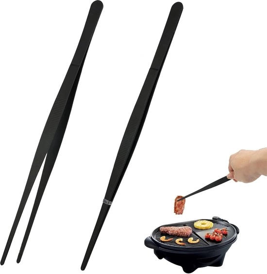 Pinza da cucina in acciaio inossidabile - 2 pezzi - 30cm
