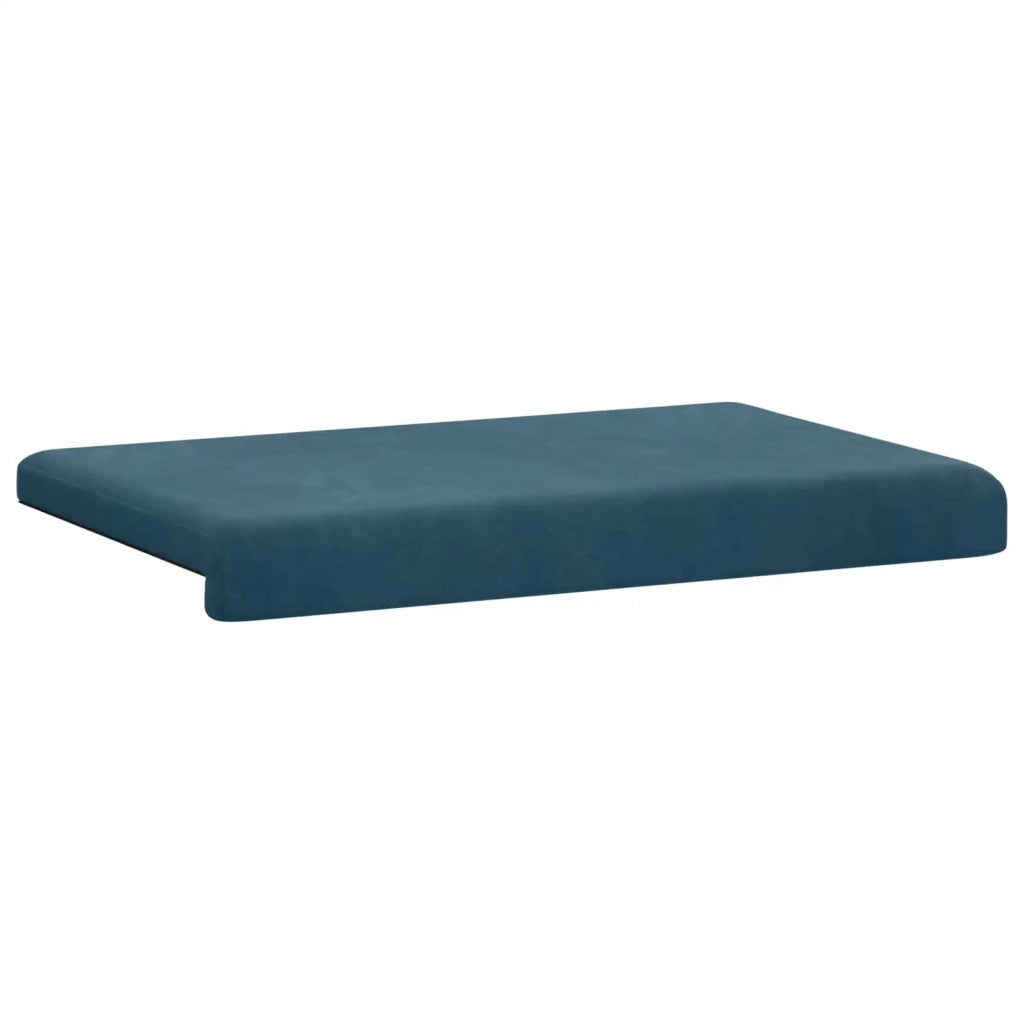 Cuscino per panchina Velluto (V) Blu Profondità 35 cm 42043184