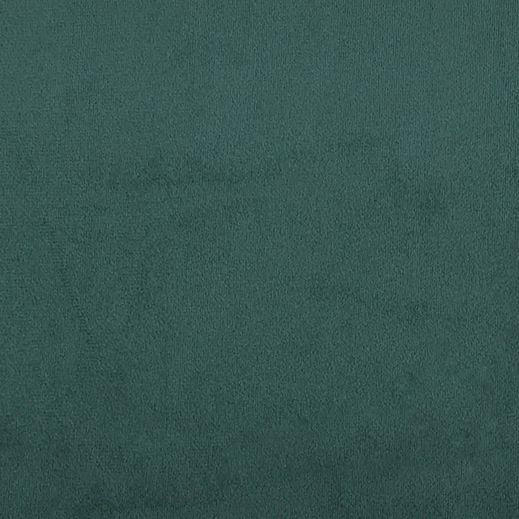 Set di Divani 3 pz con Cuscini e Rinforzi Verde scuro Velluto 3278373