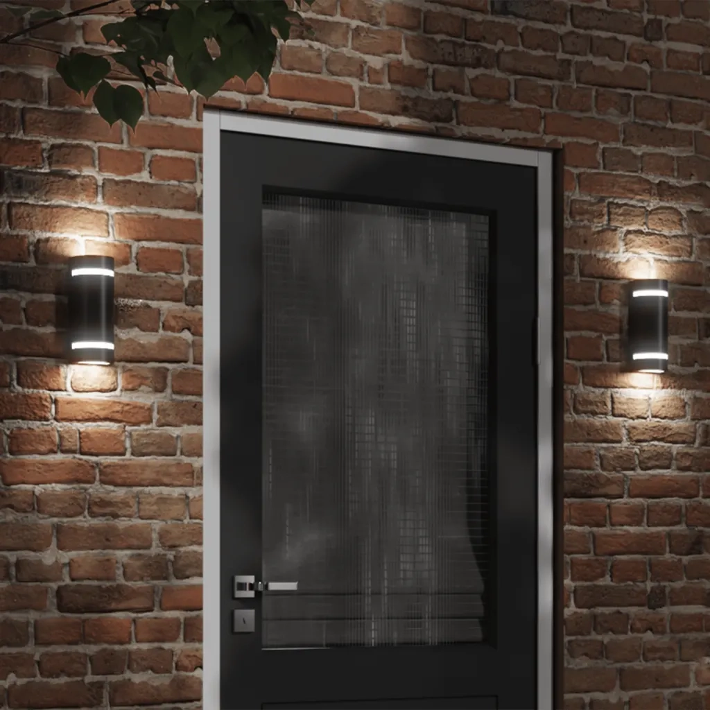 Applique per Esterni Nera in Alluminio Pressofuso 4006331