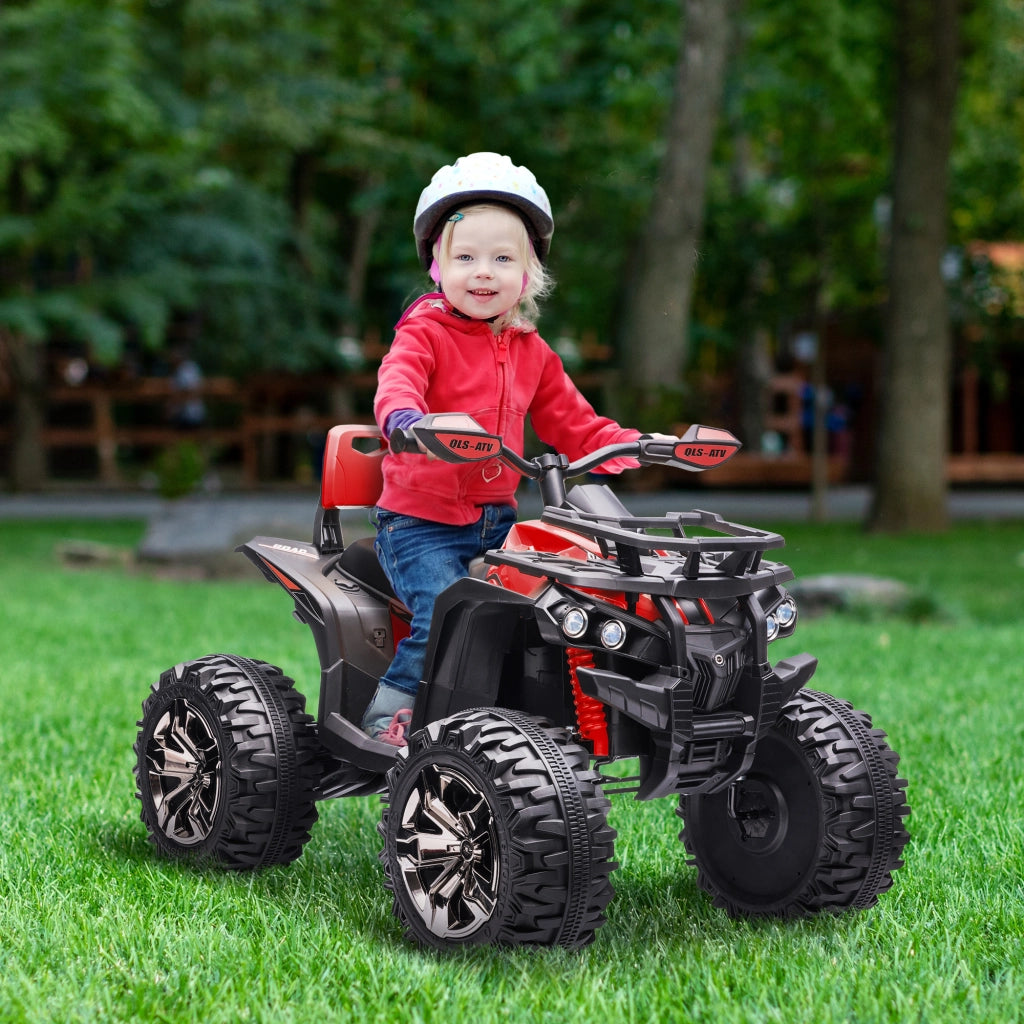Auto elettrica per bambini ¨C zephmum ¨C rosso nero