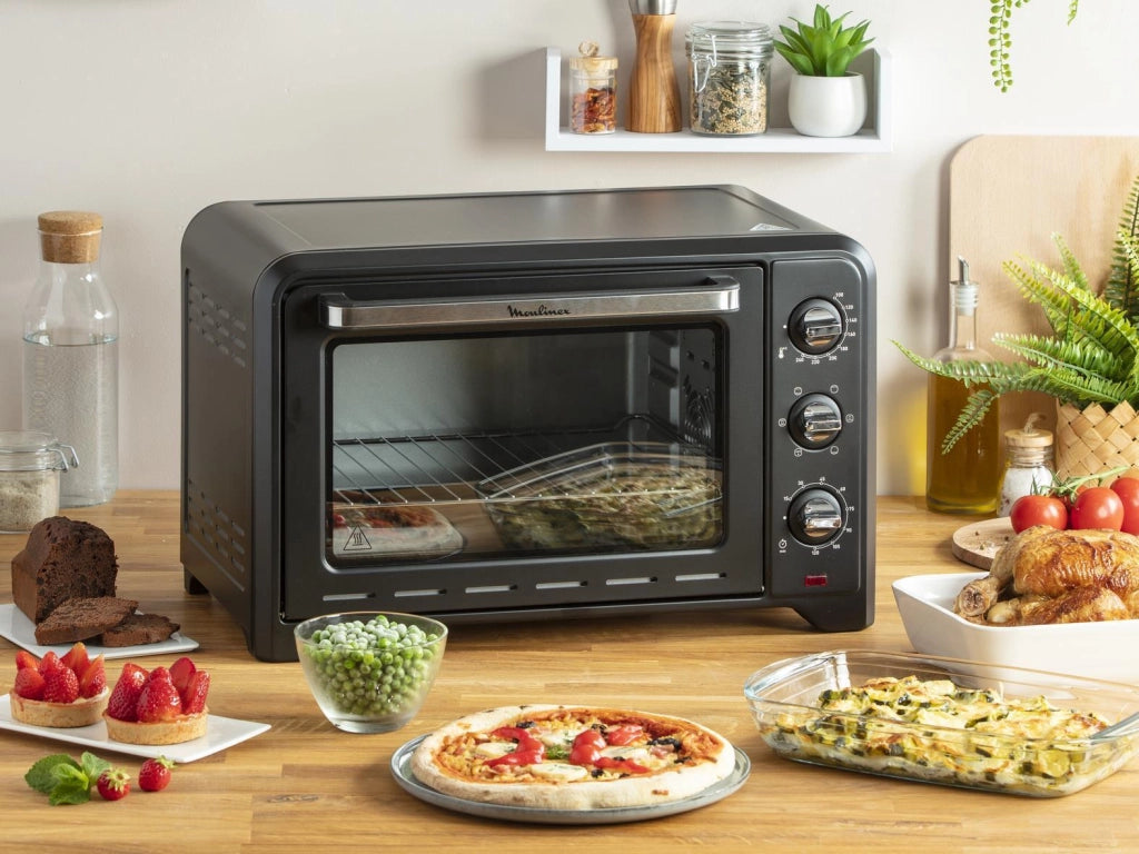 Moulinex OX4648 Optimo Fornetto Elettrico Ventilato 33 L 1600 W 6 Funzioni Timer 120 min colore Nero