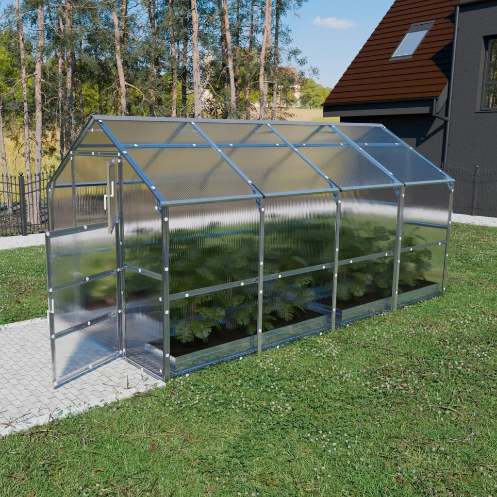 Serra da giardino KLASIKA BERNARD 2,35 x 4 m (9,4 m²), 4 mm con rivestimento in policarbonato