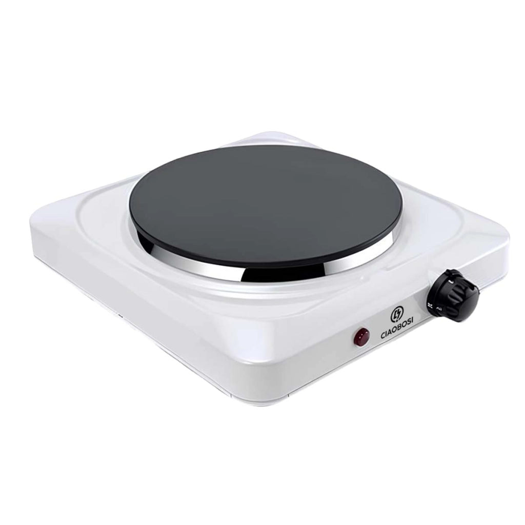 Piastra di cottura elettrica 1500W 5 Livelli di Temperatura Bianco Avizar