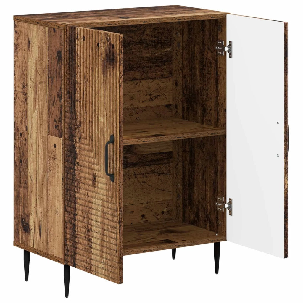 Mobiletto da Bagno HAARLEM Legno antico 59,5 x 31 x 80 cm 896843
