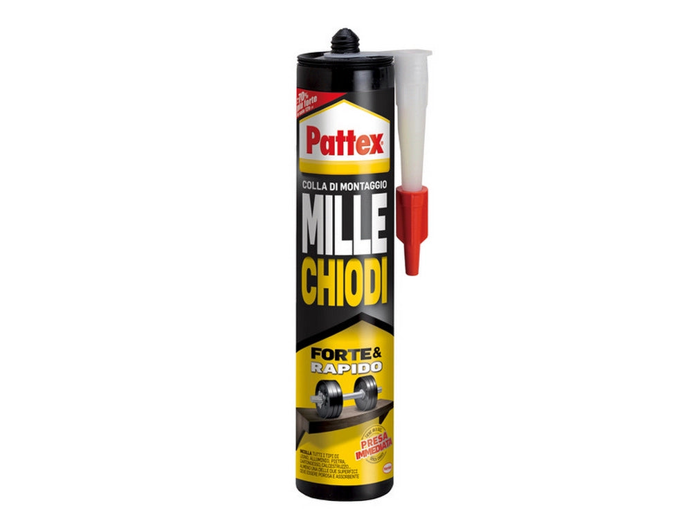 12pz colla pattex mille chiodi forte&rapido cartuccia  gr. 400 cod:ferx.vit25798