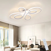 ZMH Lampada da soffitto plafoniera LED moderna dimmerabile telecomando design farfalla per corridoio