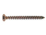 VITE TRUCIOLARE TSP CAVA PZ INTERAMENTE FILETTATA IN ACCIAIO BRONZATO- - ø mm.3,5x45 - 200 pezzi AMBROVIT