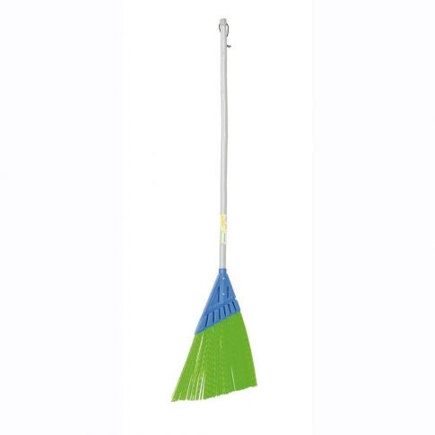 Scopa trapezia verde in plastica