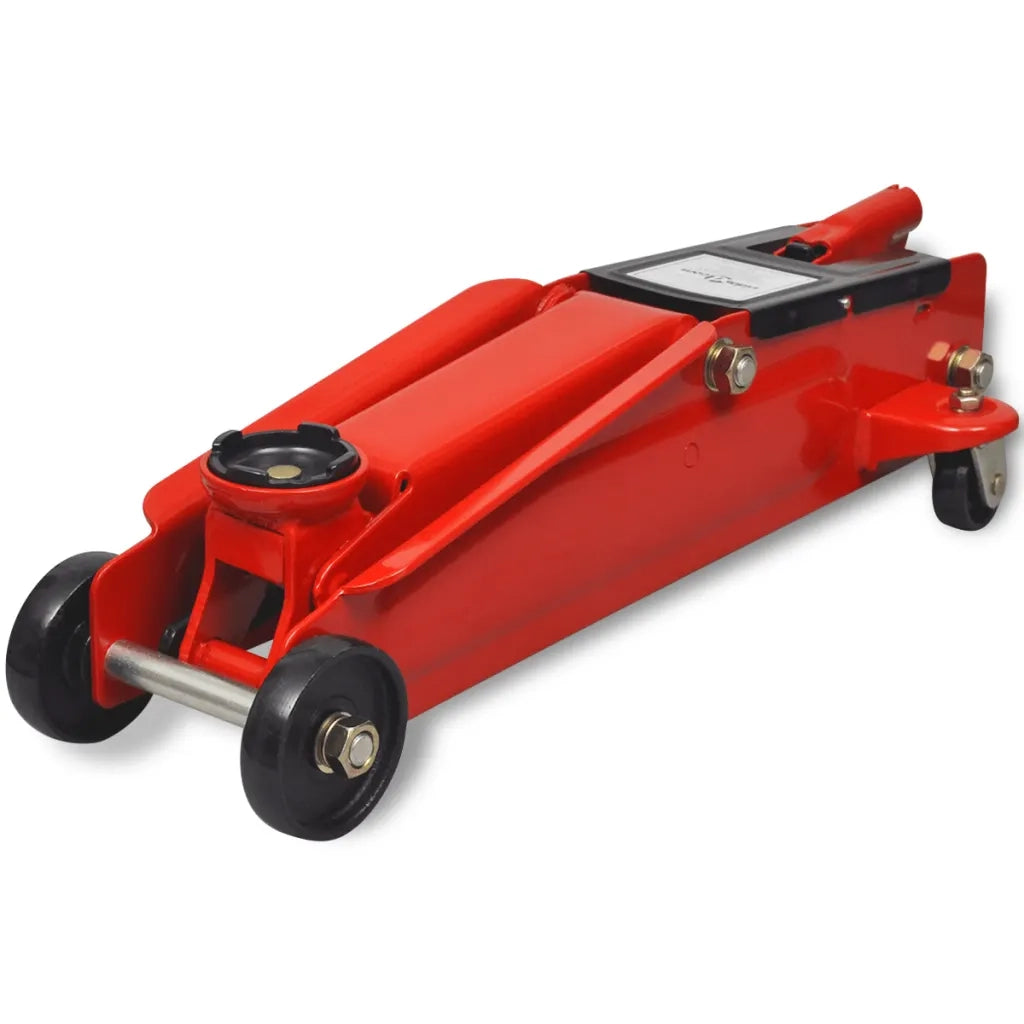 Sollevatore Idraulico da Pavimento 3 Tonnellate Rosso CFW9891268