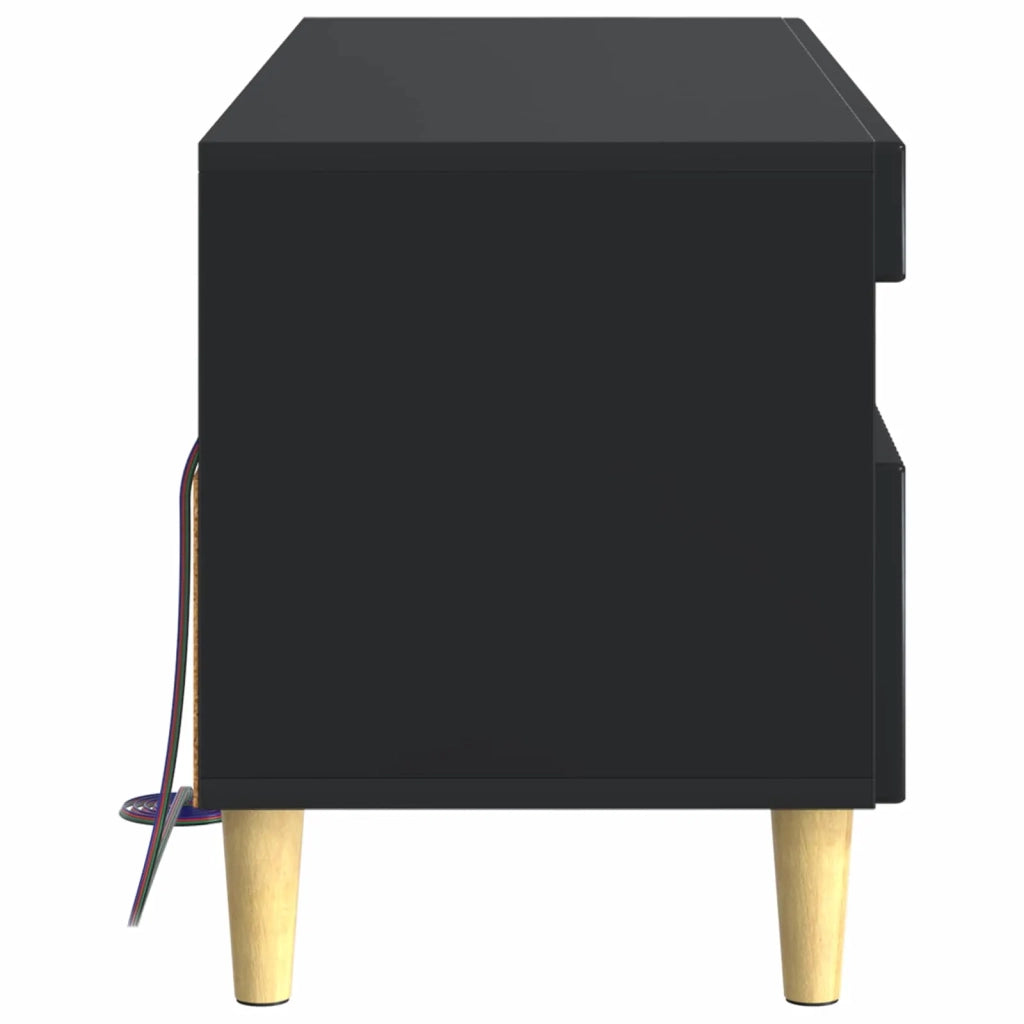 Mobile TV LED Nero Legno ingegnerizzato 896776