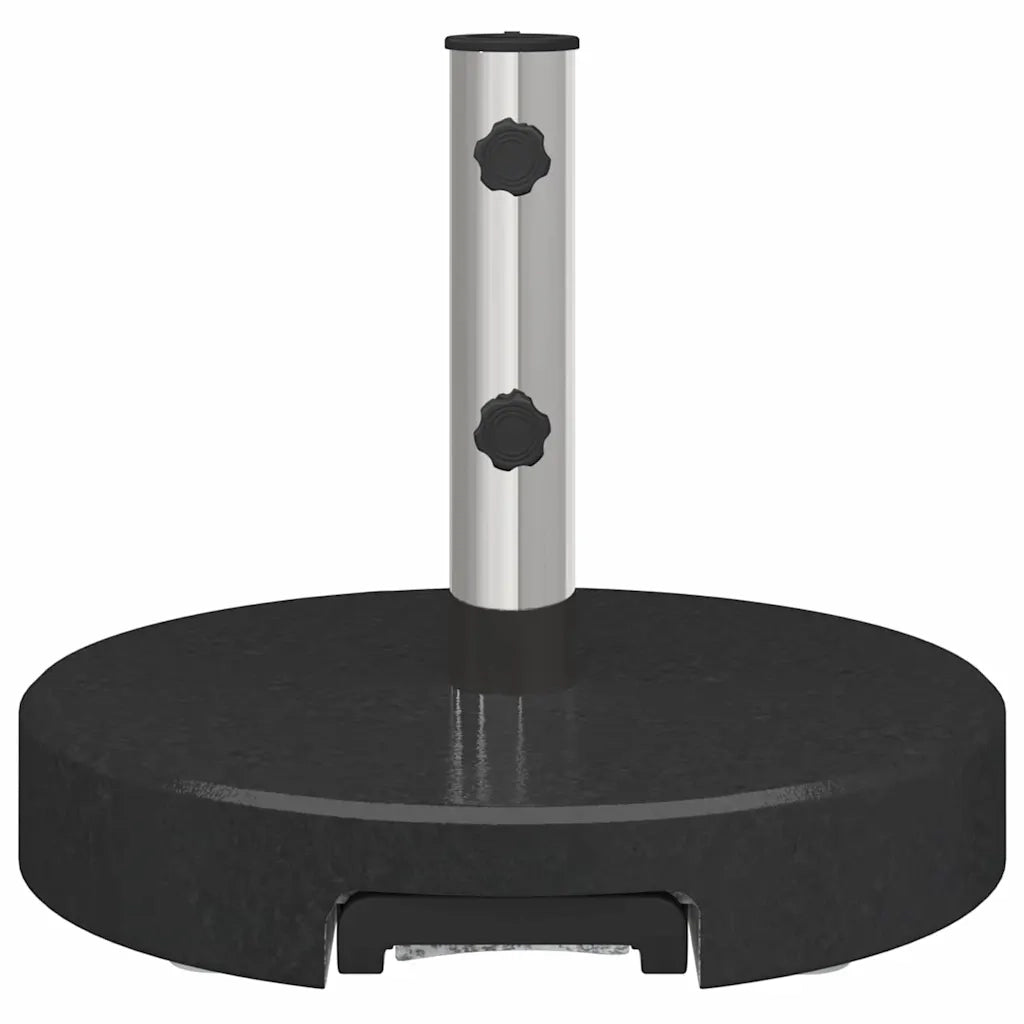 Base per ombrellone-Supporto per ombrellone Nero ? 45 x 37.5 cm Granito