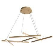 Lampada a sospensione LED oro Maytoni Line MOD016PL-L75MG3K