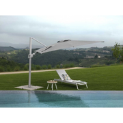 Lettino alluminio Medford bianco cm 206x68h32/102