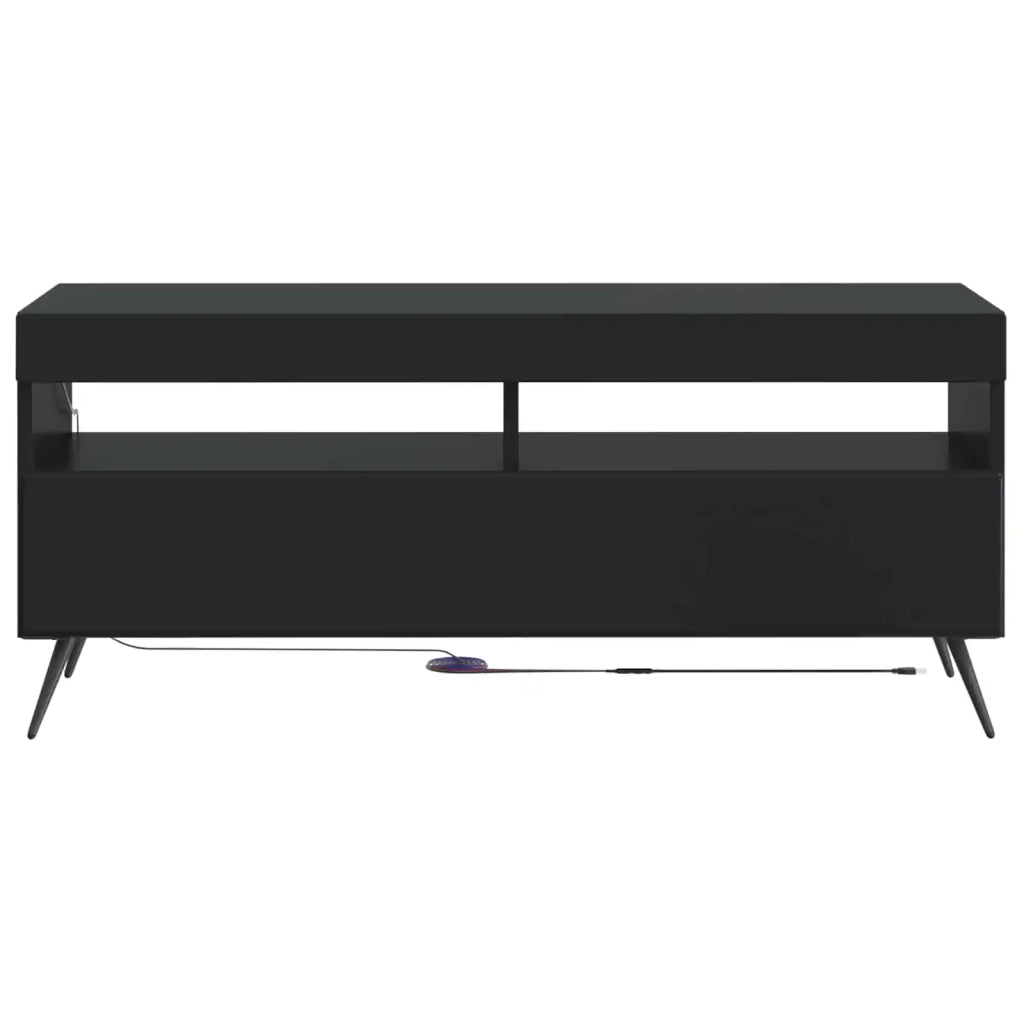 Mobile TV LED Nero Legno ingegnerizzato 897646