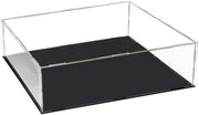Vetrina 30 x 25 x 10cm - Scatola di Protezione in Materiale Resistente - Cubo di Presentazione - Per Figurine/Giochi - Conservazione a Casa - Translucido
