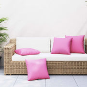 Cuscini Scatter 4 pcs Rosa 60 x 60 cm Tessuto in Poliestere 360423